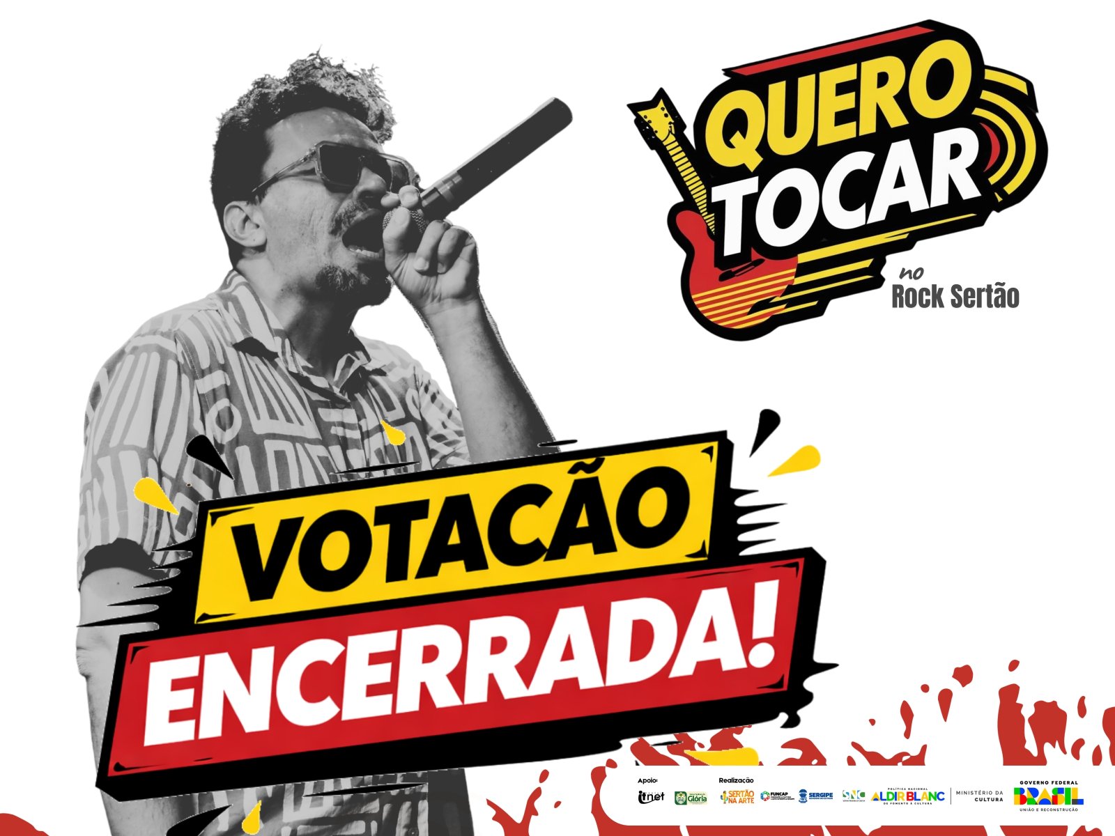 Votação Popular Encerrada - Rock Sertão 2026